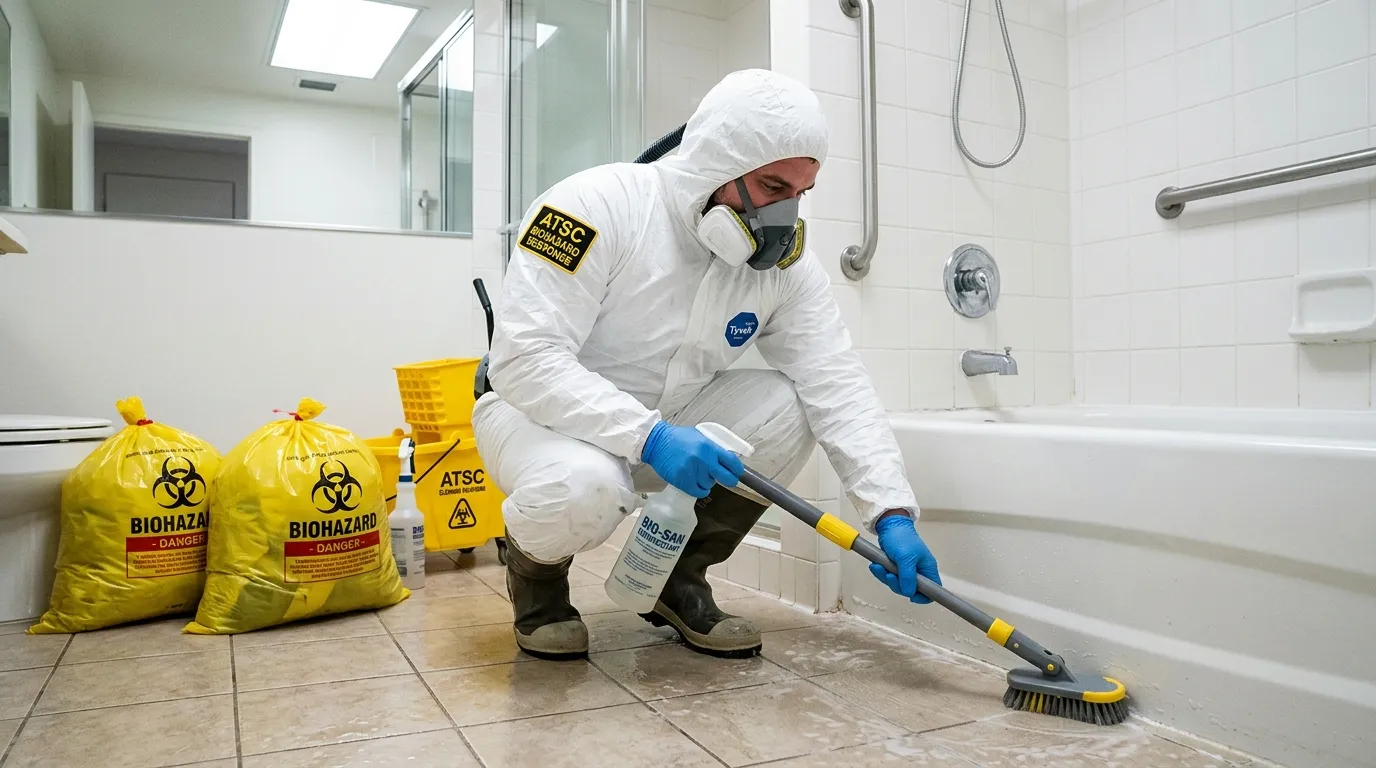 Decontamination equipment deployed for Blood Cleanup in Frankenmuth